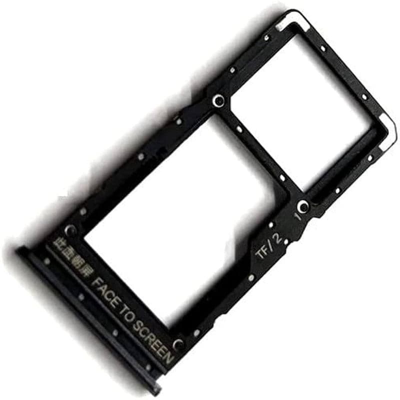 Sim Tray Slot Holder for Xiaomi Redmi Note 10T 5G Black