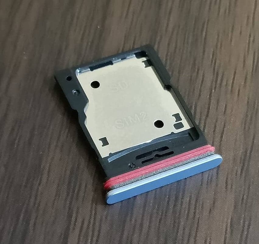 Sim Tray Slot Holder for Xiaomi Redmi Note 11 Pro 5G Blue