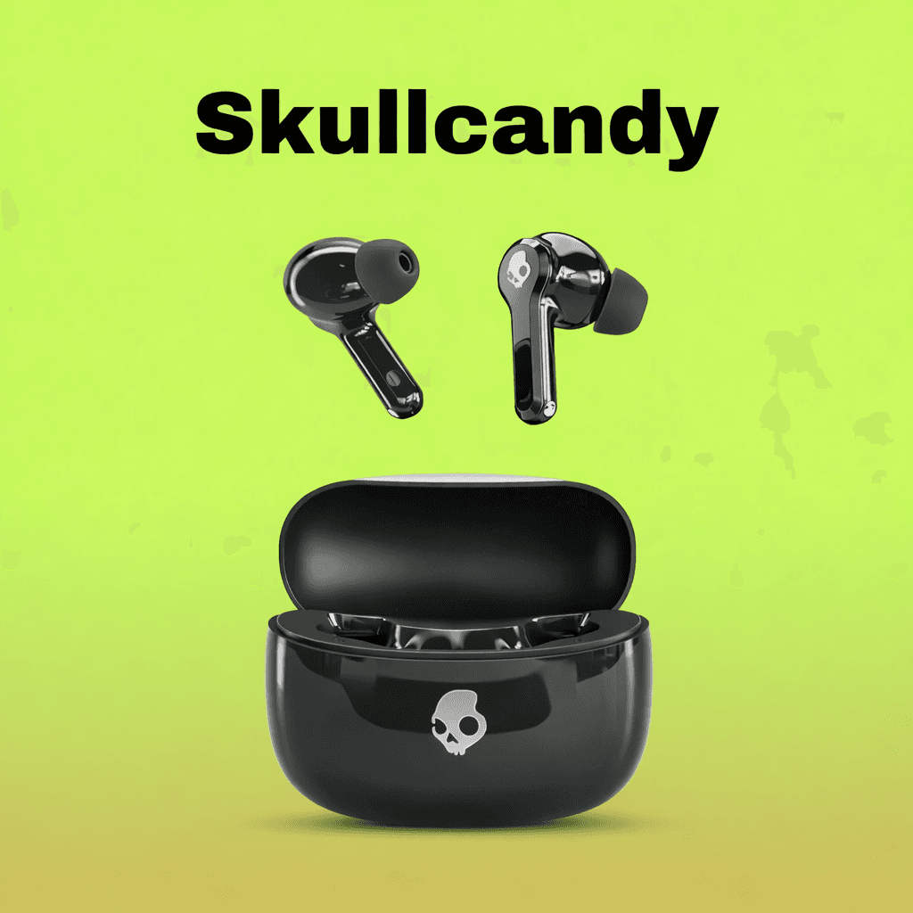Skullcandy Ink’d ANC – Replacement Parts (Pair / Charging Case) Replacement — Both Side / Black