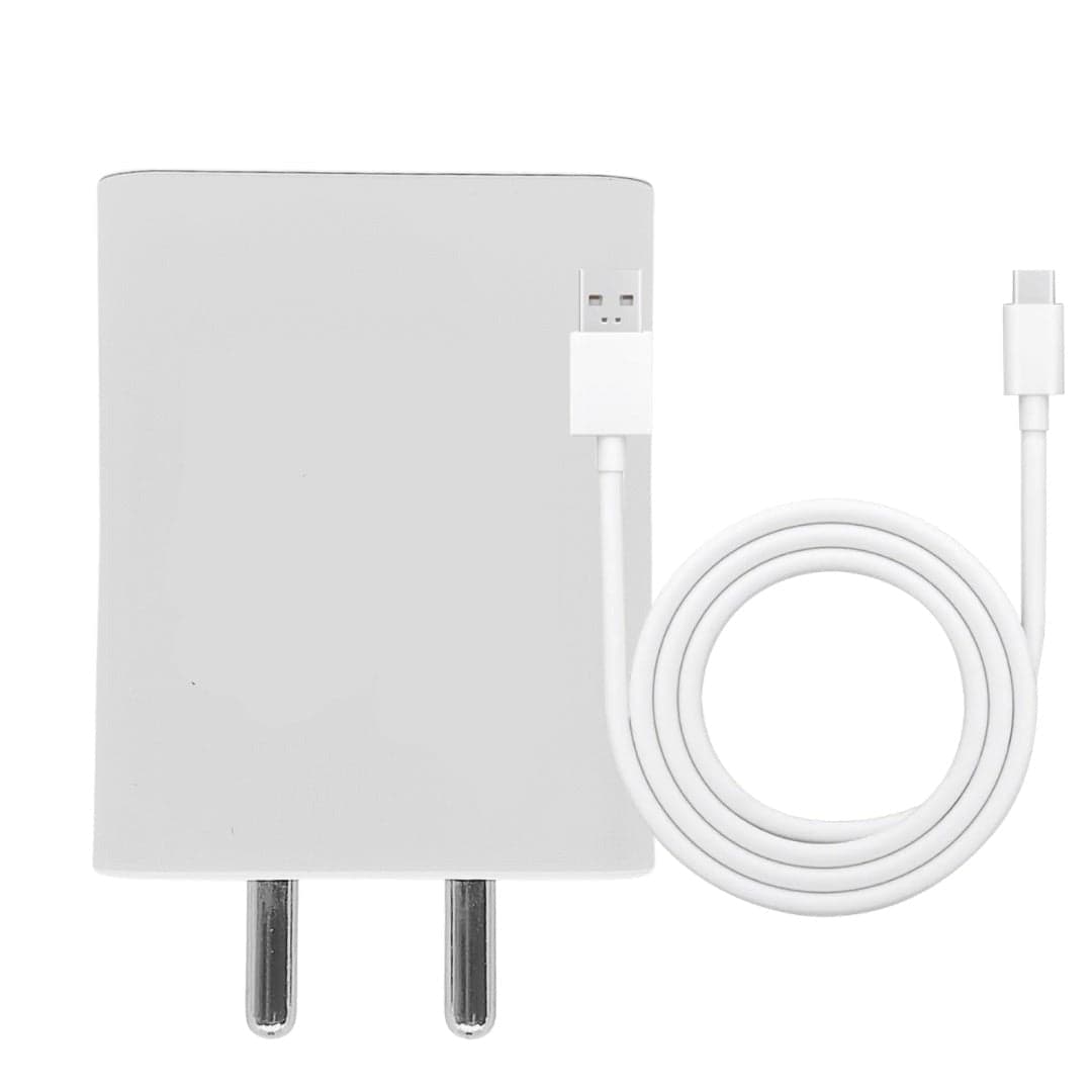 Vivo 44W Flashcharge Type C Charger (Adapter With Cable) for Vivo T3X
