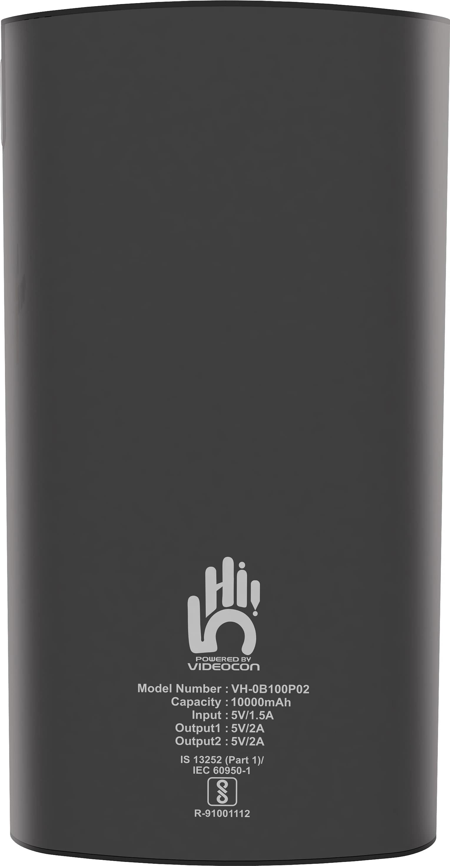 Videocon 10000mAh Portable Power Bank V1528