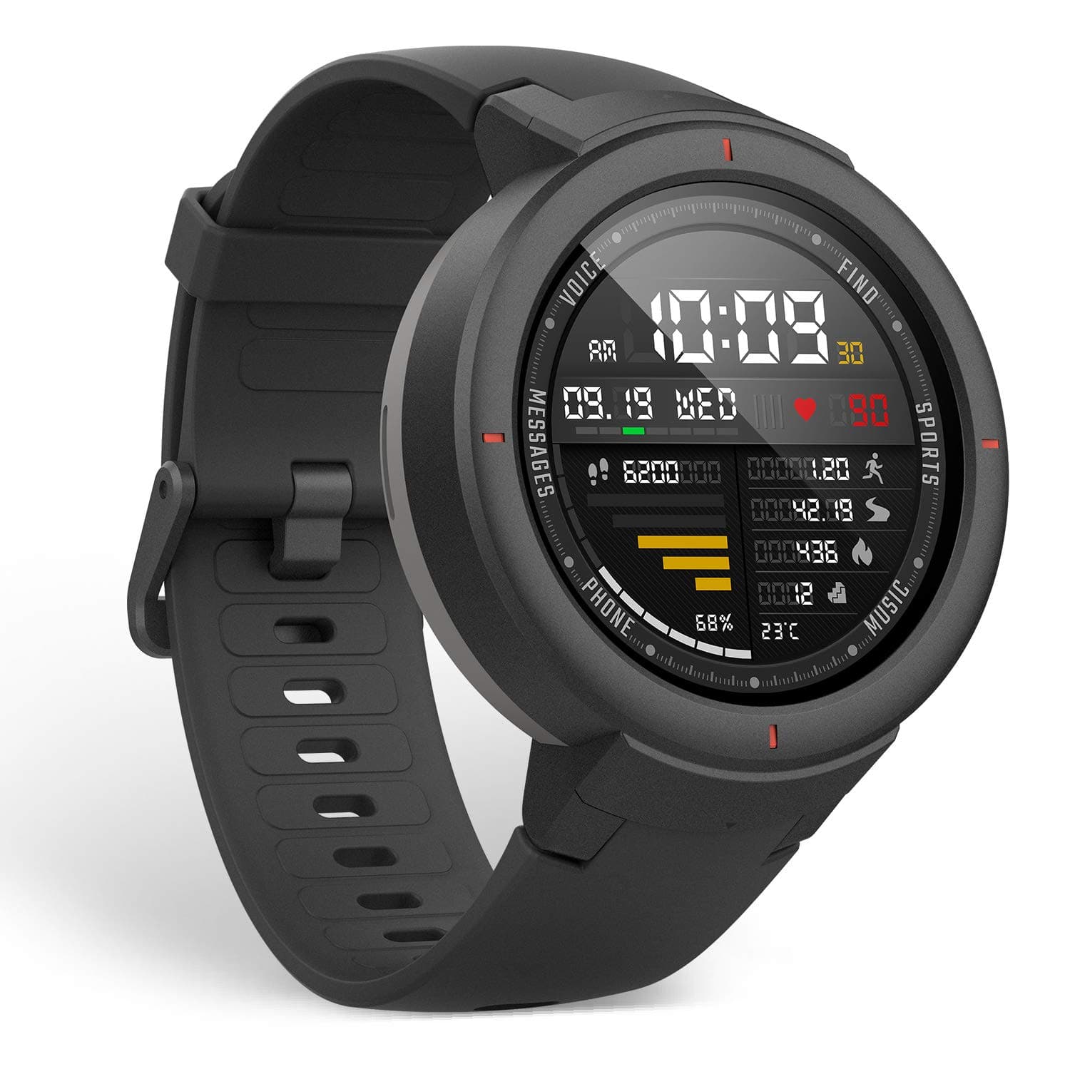 Amazfit Verge Phone Call Smart Watch with Alexa-Built in (Grey)