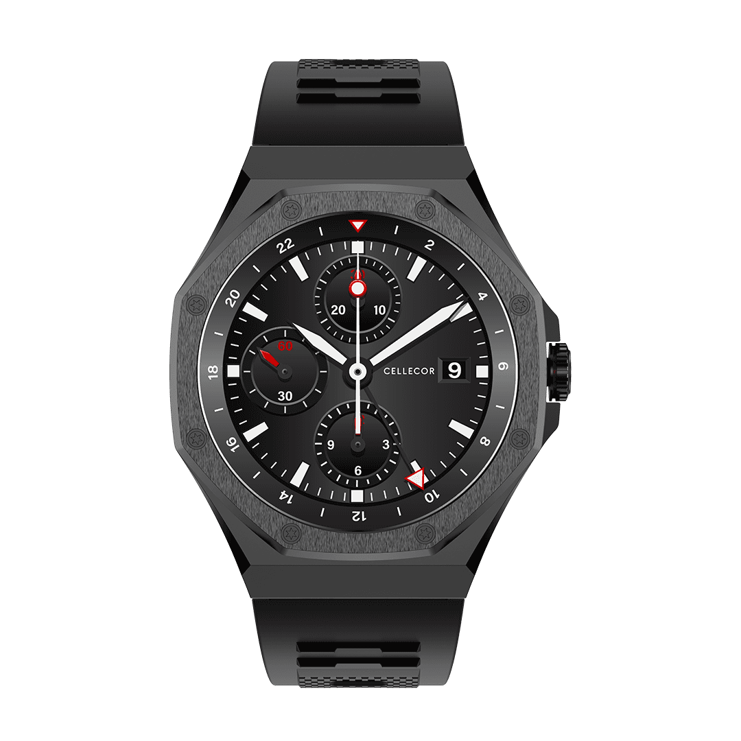 Cellecor E4 Edge 1.52" HD+ Round Smartwatch